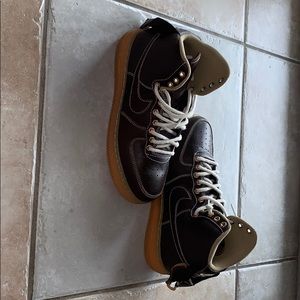 Nike Air Force ones brand new and come with strap